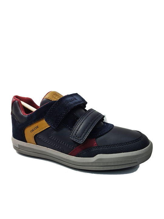 Geox Kinder-Sneaker Arzach Anatomisch mit Klettverschluss Blau