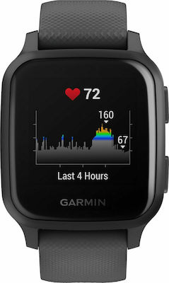 Garmin Venu SQ Aluminium 37mm Smartwatch with Heart Rate Monitor (Shadow Grey)