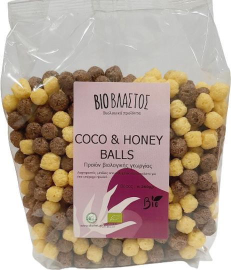 Viovlastos Bio Зърнени храни Царевица Топчета Coco & Honey Mix 200гр