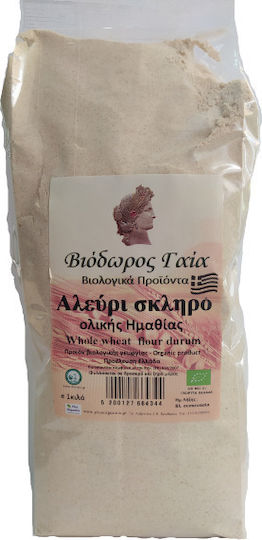Viodoros Gaia Organic Product Flour Wheat Wholegrain Hard 1kg