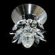DITS Lighting Nufaro Ceiling Mount Light Silver with Crystals