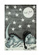 Koulis Carpets 9358A Kinder Teppich Blau 200x290cm Dicke 13mm