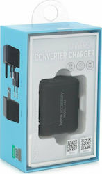 Hoco Hoco AC1 Adaptor Pentru Prize Universal Hoco Hoco AC1 Adaptor Pentru Prize Universal
