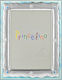 Prince Silvero Star Children's Silver Blue Photo Frame 9x13cm