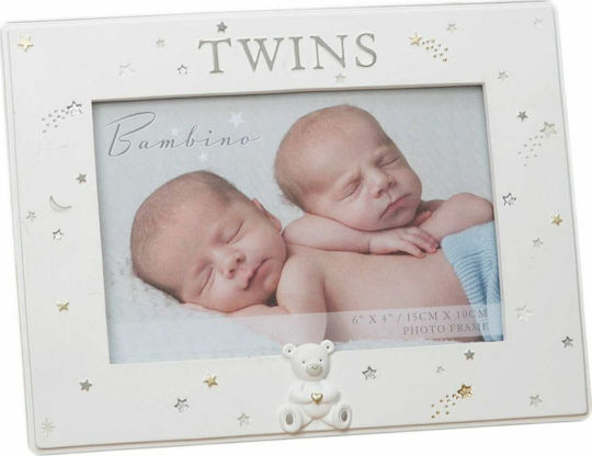 Bambino Mio Wooden Photo Frame Twins 15x10cm