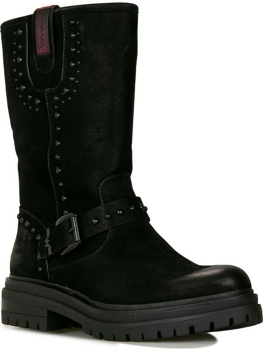 Courtney Boot Wildleder Stiefeletten Damen Schwarz