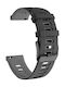 Dual-color Λουράκι Σιλικόνης Μαύρο (Amazfit GTR 42mm)