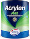 Vitex Acrylan Max Πλαστικό Χρώμα για Εξωτερική Χρήση 750ml