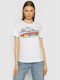 Superdry Vintage Logo Damen T-Shirt Weiß