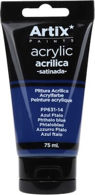 Artix Acrylic Set Culori Acrilice Pictură în culoarea Albastru Albastru ftalocianină 75ml 1buc PP631-14