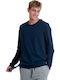 BodyTalk Men's Long Sleeve Blouse Navy