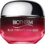 Biotherm Blue Therapy Rich Αντιγηραντική & Συσφικτική Κρέμα Προσώπου Ημέρας για Ξηρές Επιδερμίδες με Κολλαγόνο 30ml