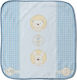 Palamaiki Blanket Nursery Swaddling Blankets Mini Velour Mv-0013 Velvet Light Blue 80x90cm