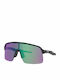 Oakley Sutro Lite Men's Sunglasses with Black Plastic Frame and Purple Mirror Lens OO9463-03