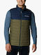 Columbia Powder Lite Men's Sleeveless Puffer Jacket Khaki