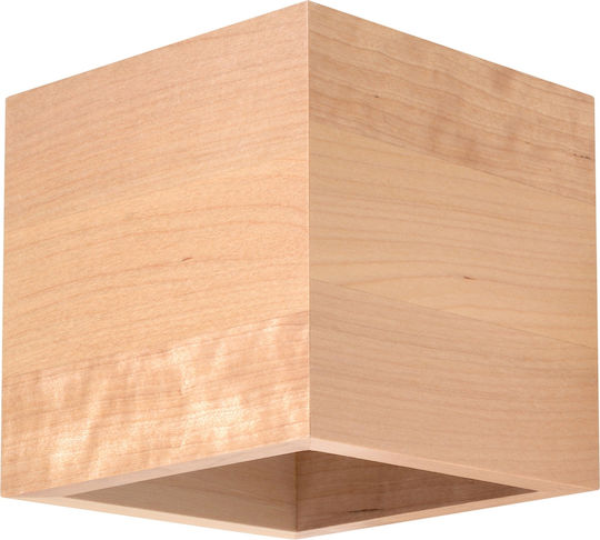 Sollux Quad Leuchte Wand Braun 10x13x13cm