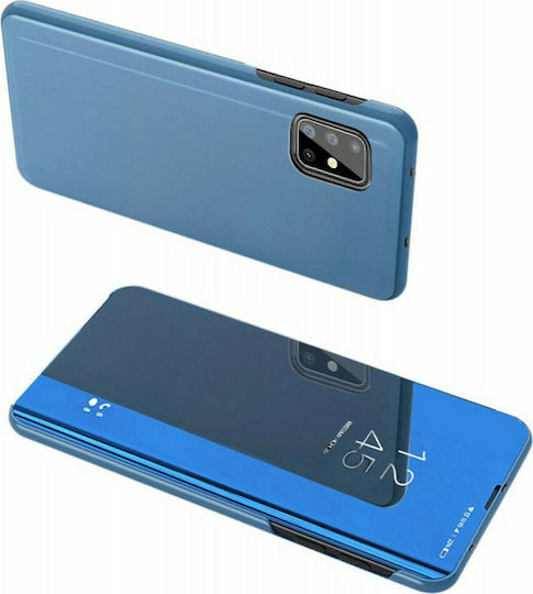 Powertech Book Plastic Albastru (Galaxy A51)