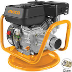 Ingco GVR-2E Betonrüttler Benzin Viertakt mit einer Geschwindigkeit von 3600Umdrehungen pro Minute 4.8kW /6.5hp/196cc