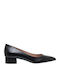 Mourtzi Leder Pumps Schwarz