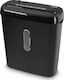 HAMA Basic S6 Strip Cut 6-Sheet Paper Shredder 50541