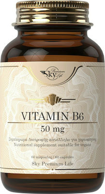 Sky Premium Life Vitamin B6 Vitamina 50mg 60 capace