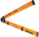 Handy Winkelmesser Aluminium Länge 50cm mit Winkelmesser und Wasserwaage