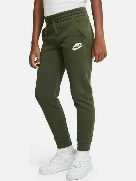 Nike Παιδικό Παντελόνι Φόρμας Πράσινο