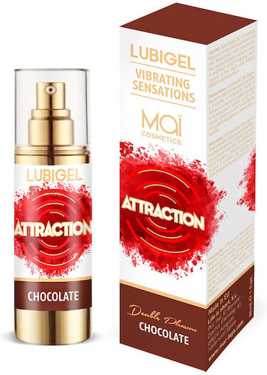 Mai Lubigel Vibrating Sensations Attraction Lubrifiant Ciocolată 30ml