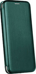 Elegance Synthetic Leather Book Green (Redmi 9A / 9AT)