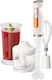Sencor Handmixer mit Kunststoff-Stab 600W Weiß