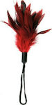 Sportsheets Pleasure Tickler Feather for Tickling in Red Color