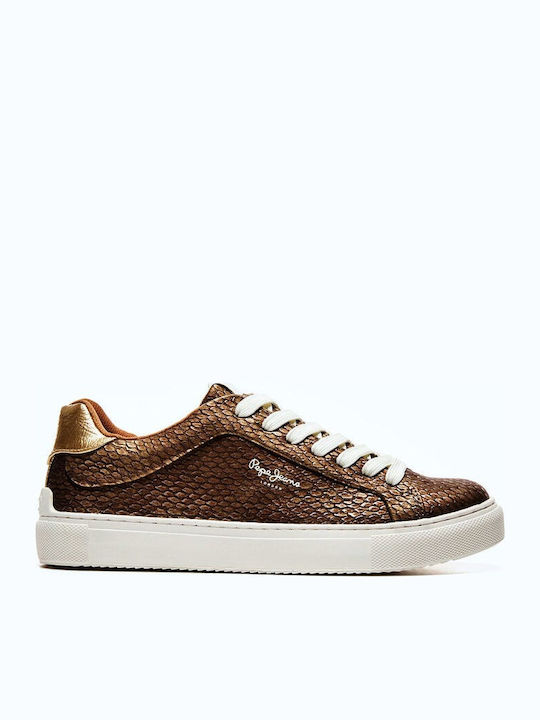 Pepe Jeans Adam Damen Sneakers Silber