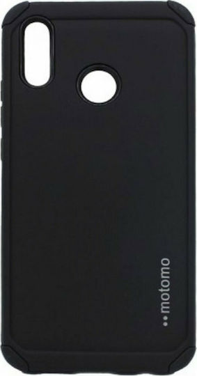 Motomo Tough Armor Back Cover Πλαστικό Μαύρο (Galaxy A20s)