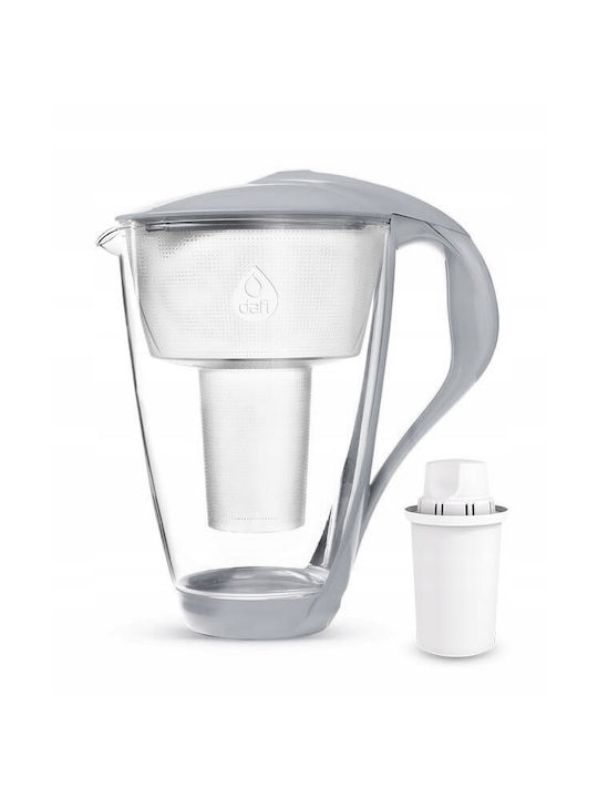 Dafi Crystal Κανάτα Σερβιρίσματος Πλαστική Grey...