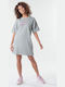 Nike Sportswear Summer Mini T-Shirt Dress Gray