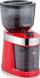 Graef CM 203 Ηλεκτρικός Μύλος Καφέ 130W με Χωρητικότητα 225gr και 18 Επίπεδα Άλεσης