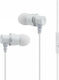 Awei ES65hi In-ear Handsfree with 3.5mm Connector White