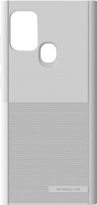 Samsung TPU Umschlag Rückseite Kunststoff Silber (Galaxy A21s) GP-FPA217AMASW