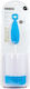 Suavinex Cleaning Brush for Baby Bottles Blue 1pcs