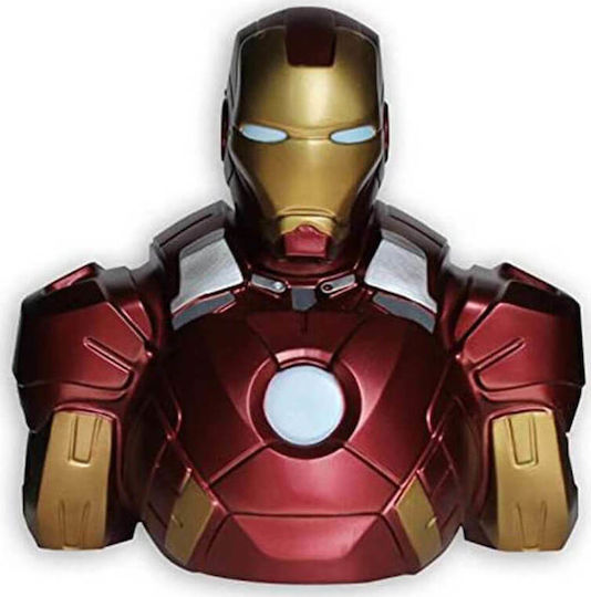 Semic Iron Man Children's Money Box Plastic Red 22cm