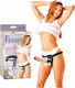 Nanma Harness with Dildo and Vibration in Black Color