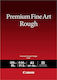 Canon FA-RG1 Hârtie Foto Premium Fine Art Smooth A3 320gr/m² pentru Imprimante Jet de cerneală 25 de hârtie fotografică