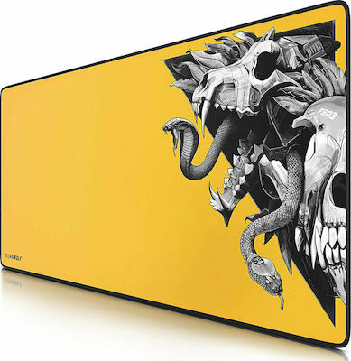 CSL Titanwolf Gaming Mouse Pad XXL 900mm Yellow