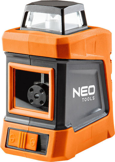 Neo Tools Selbstnivellierend Rotierend Laser-Wasserwaage Roter Strahl mit Arbeitsbereich 15m
