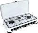 Promis KG300 Liquid Gas Countertop Triple Burner White