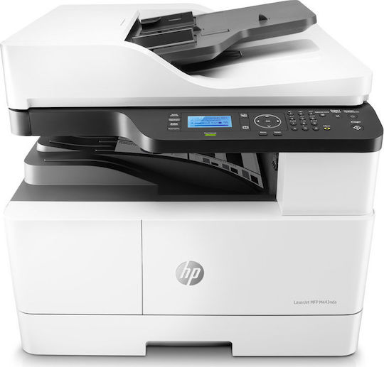 HP LaserJet M443nda Black and White All In One Printer