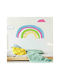 RoomMates Decor Παιδικό Διακοσμητικό Αυτοκόλλητο Τοίχου Rainbow 84.84x42.41εκ. 4τμχ
