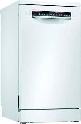 Bosch SPS4EMW28E Ελεύθερο Πλυντήριο Πιάτων με Wi-Fi για 10 Σερβίτσια Π45xY84.5εκ. Λευκό