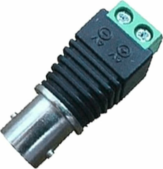 Tele Connection Plug for CCTV Systems BNC Female to Clamp AA-013