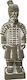 Espiel Decorative Statuette made of Concrete Warrior 15x10x39cm 1pcs